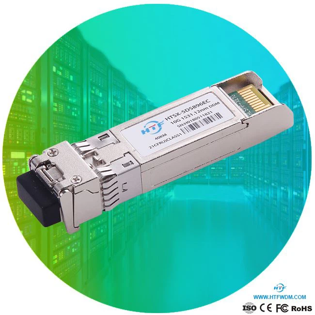 волоконно-оптичні приймачі 10G SFP 40KM DWDM EML