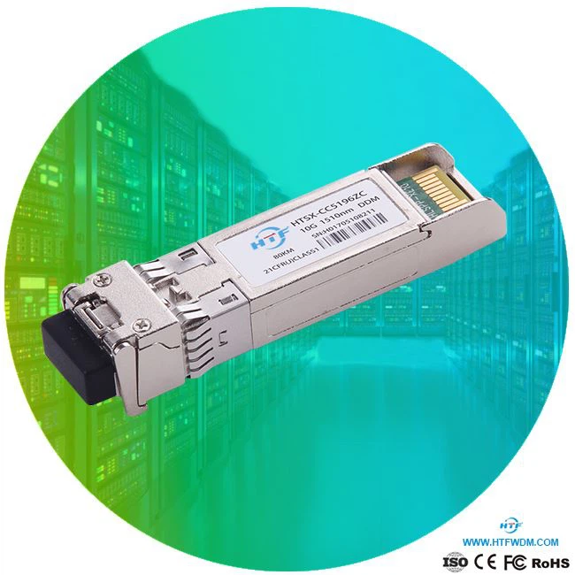 Одномодовий SFP CWDM 80km SFP + EML