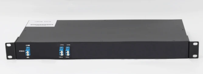 4CH CWDM MUX/DEMUX Одноволоконна стійка 1U