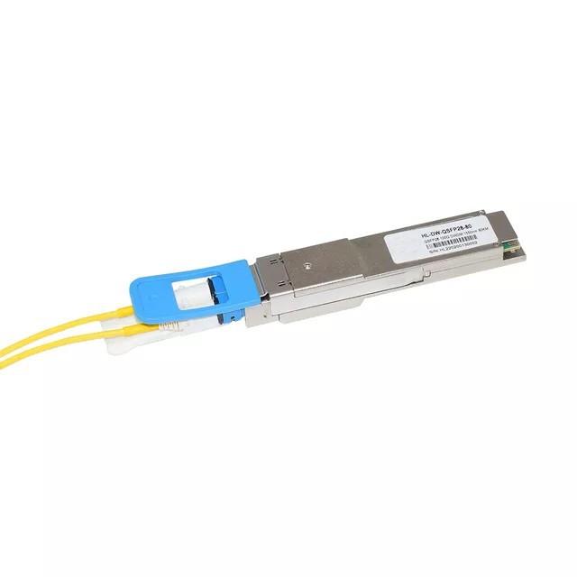 QSFP28 100G 80km PAM4 DWDM Optic Transceiver